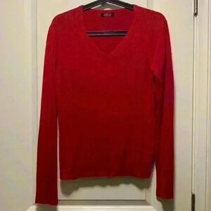 Red sweater size M